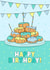 Classic Birthday Card - Doughnut Stack created by Evie Garnett Designs