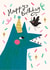 Cute Birthday Card - Party Animals created by Happy Wolf