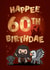 Cute Birthday Card - 60th - Harry Potter created by Cardology