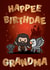 Cute Birthday Card - For Grandma - Harry Potter created by Cardology