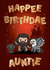 Cute Birthday Card - For Auntie - Harry Potter created by Cardology