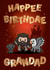 Cute Birthday Card - For Grandad - Harry Potter created by Cardology