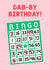 Funny Birthday Card - Bingo Card created by Of Life & Lemons Ltd.