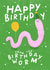 Cute Birthday Card - Birthday Worm created by Claire Schorman