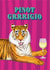 Funny Birthday Card - Pinot Grigio - Tiger created by badgerbee design