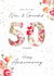 Classic Anniversary Card - Nan & Grandad - 50th Anniversary - Floral created by Rebecca Prinn