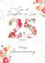 Classic Anniversary Card - Son & Daughter in Law - 25th Anniversary - Floral created by Rebecca Prinn