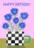 Pretty Birthday Card - Cornflowers created by Catherine Pape