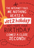 Funny Birthday Card - Jet2 Holiday created by Running with Scissors