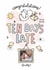 Cute New Baby Card - Overdue - 10 Days Late! created by Emma Hales