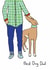 Best Dog Dad created by Liz Pengilley