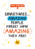 Cute Congratulations Card - Well Done - You're Amazing created by Twisted Haggis