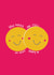 Cute Anniversary/Valentine's Day Card - You Make Me Feel So Very Happy - Smiley Faces created by martha and hepsie ltd
