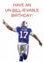 Fun NFL/American Football birthday card for those that love the Buffalo Bills! created by Georgie Farnfield