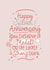 Funny Anniversary Card - 25th - Strong Drink created by Lucy Rose Party