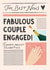Classic Engagement Card - Newspaper - Fabulous Couple Engaged created by Studio Mads