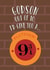 Fun Birthday Card - For Godson - Platform 9 3/4 - Hogwarts - Harry Potter created by Cardology