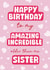 Funny Birthday Card - For Sister - Older created by Stuck Shop Gifts