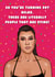 Funny Birthday Card - 30th - Kourtney Kardashian created by Swish & Scribble