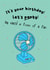 Funny Birthday Card - Heat Wave - Let's Lay Naked created by @Laura Lonsdale Designs