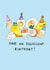 Cute Birthday Card - Egg-cellent Day created by Jelly Armchair