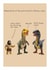 Funny Birthday/Just Because Card - Pre-historic Fitness Class - Dinosaurs created by Not at all Jack