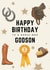 Classic Birthday Card - For Godson - Horse Riding created by Hello Fridays Studio