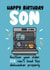 Funny Birthday Card - For Son - Can't Load The Dishwasher created by LynseyLovez