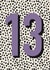 Classic Birthday Card - 13th - Dots created by Hey Ves Designs