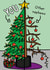 Funny Christmas Card - You Versus Other Nephews - Tree created by TeePee Creations