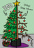 Funny Christmas Card - You Versus Other Step Mums - Tree created by TeePee Creations