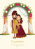 Cute and inclusive north Indian Wedding Greeting Card - Punjabi Wedding Card created by SKAA