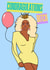 Funny Congratulations/New Job Card - Congratulations Bitch - RuPaul created by Sacha White