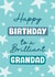 Classic Birthday Card - For Grandad - Stars created by Stuck Shop Gifts