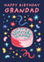 Funny Birthday Card - Harry Potter - For Grandad - Hagrid Birthday Cake 'Happee Birthday Harry' created by Cardology