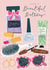 Classic Birthday Card - For Her - Beauty Products created by Laura Darrington Design Ltd.