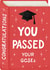 Classic Exams Card - You Passed Your GCSEs - Book created by Silky Rose Design