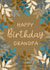 Classic Birthday Card - For Grandpa - Leaves created by The Pattern Press