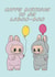 Happy birthday card for labubu lovers created by averageashhh