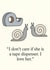 Funny Snail Love Card Cute Animal. Quirky Anniversary or Valentine’s Card created by Jason Bradley