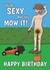 Funny Birthday Card - For Him - Cutting The Grass - Gardening - Sexy & You Mow It created by @Cupsie's Creations