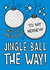 Funny Christmas Card - For Nephew - Golf Balls created by TeePee Creations