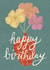 Classic Birthday Card - For Her - Vase With Flowers created by Isobel Rose Illustration
