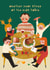 Funny Christmas Card - Another Year Stuck At The Kids Table - For Him created by AbiGoLucky