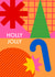 Arty Christmas Card - Holly Jolly - Geometric Design created by AbiGoLucky