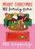 Funny Christmas Card - 10% Family Time - 90% Napping created by AbiGoLucky