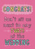 Funny Wedding/Engagement Card - Don't Sit Us Next To Any Twats - At The Wedding created by Giddy Kipper
