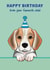 Cute Birthday Card - Beagle - From The Dog created by Choo Choo 
