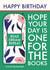 Cute Birthday Card - Read Dream Repeat - Cutout Bookmark created by AbiGoLucky