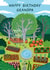 Classic Birthday Card - For Grandpa - Allotment Gardening created by Pear Tree Press